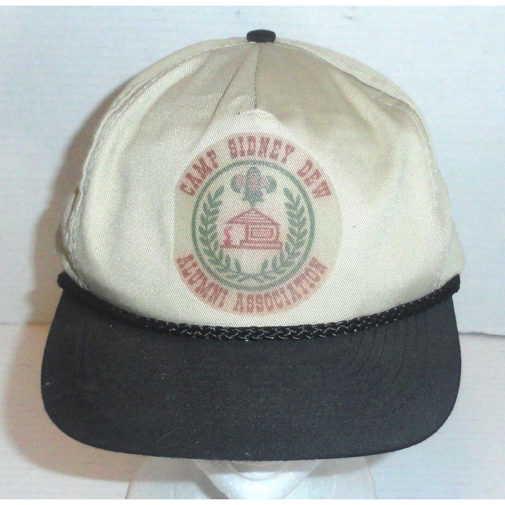 Vintage Otto Cap Camp Sidney Dew Alumni Association Snapback Adjustable Hat